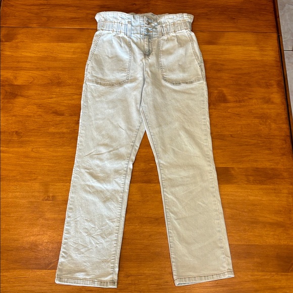 Blank NYC Light Blue Jeans Girls Size 12 Light Wash High Waist  Straight Leg💙 - Picture 1 of 7